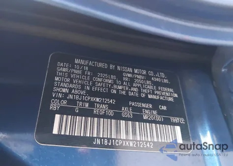 2019 Nissan Rogue Sport S from USA, damaged, VIN JN1BJ1CPXKW212542